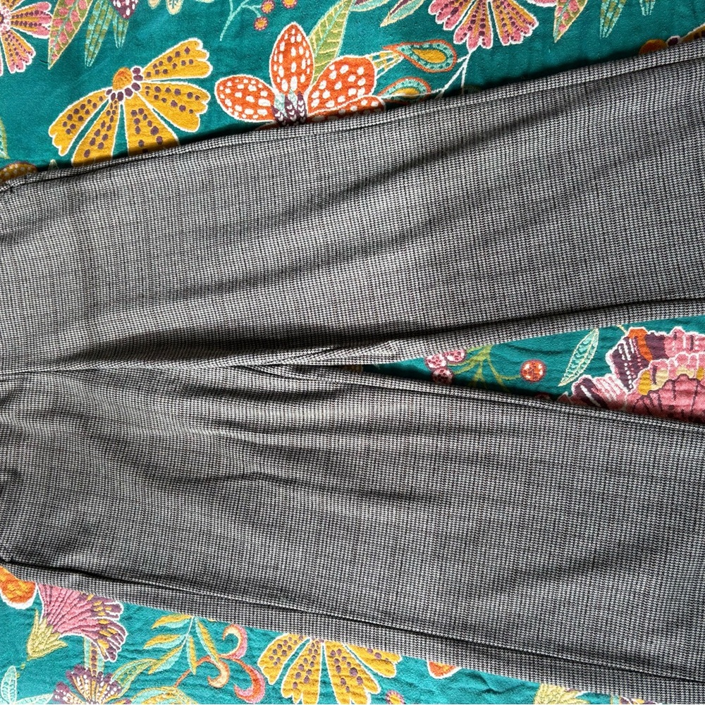 Black and Tan Houndstooth pants